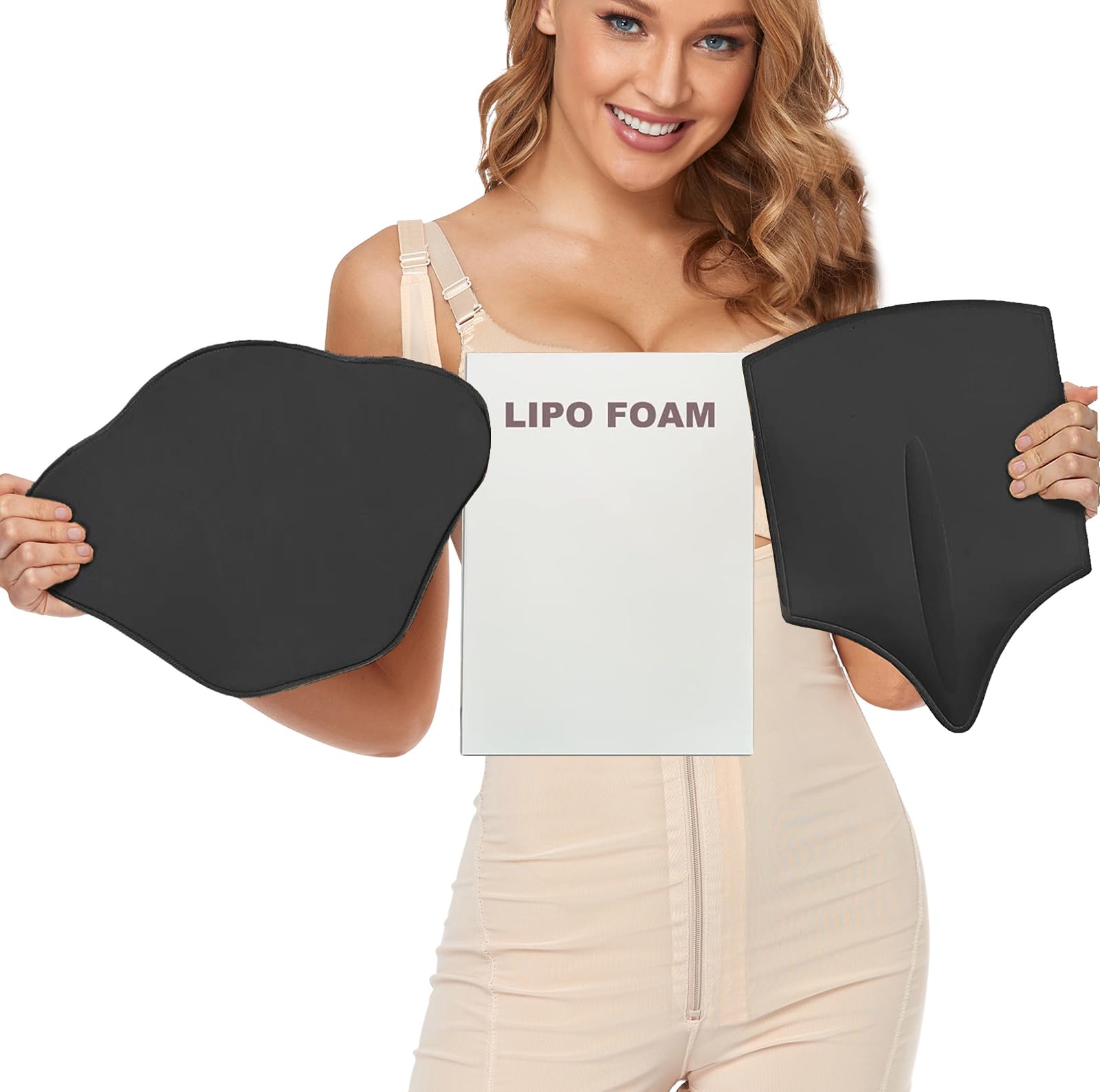 3 Pack Lipo Foam Ab Board Post Surgery Liposuction Abdominal Compression Board BBL Lumbar Molder Backboard for Liposuction - THE BEAUTY ANATOMY