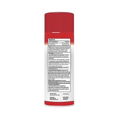 ALOCANE Emergency Burn Spray, 4% Lidocaine Max Strength Fast Pain Itch Relief for Minor Burns, Sunburn, Kitchen First Aid Treatment Burn Care, 4 Fl Oz - THE BEAUTY ANATOMY