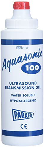 Aquasonic Aquasonic 100 Ultrasonic Gel, 250ml (8.5 Ounce) Dispenser - Each, 8.45 Fl Ounce - THE BEAUTY ANATOMY
