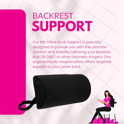 BBL Pillow After surgery Pack of 8 BB Pillow Post Surgery Supplies - BB Pillow with Back Support Cushion (Lumbar Molder - Abdominal Ab Board - 3 Liposuction Foam Pads)BBl supplies kit BB Pillow set - THE BEAUTY ANATOMY