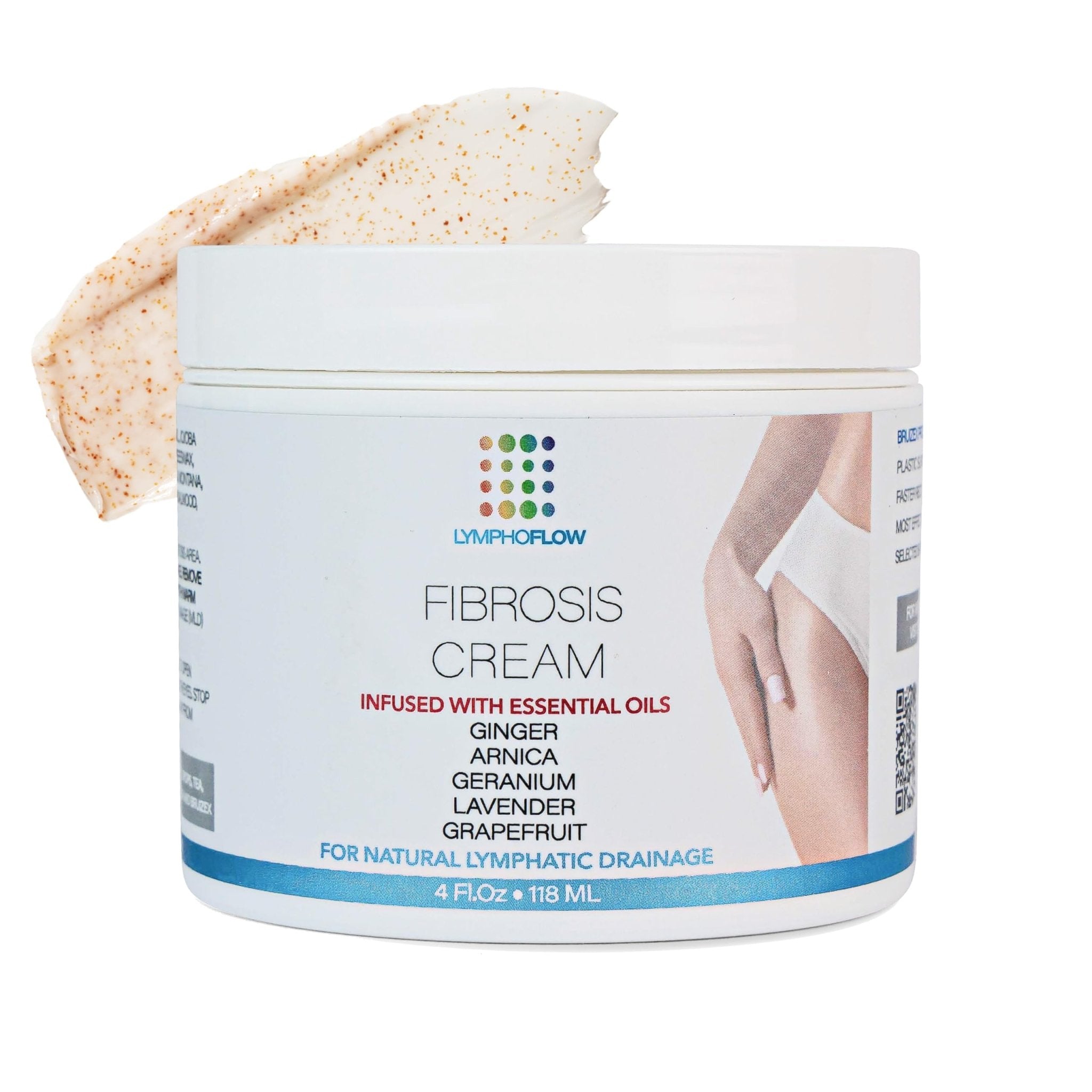 Bruizex Fibrosis Treatment Cream for Liposuction & BBL Post Surgery Recovery For BBL, Tummy Tuck, Works with MLD Body Massager Tools, Faja, Lipofoam, Essential Oils Infused, 4 Oz - THE BEAUTY ANATOMY