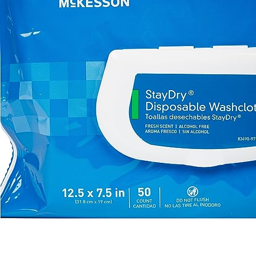 McKesson StayDry Disposable Wipe - THE BEAUTY ANATOMY