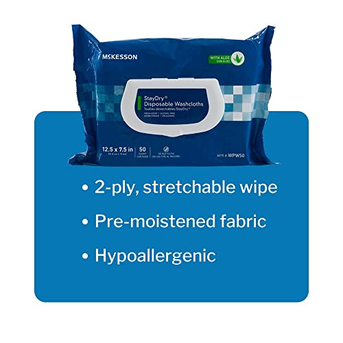 McKesson StayDry Disposable Wipe - THE BEAUTY ANATOMY