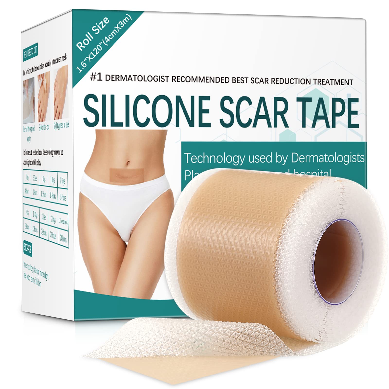 Silicone Scar Sheets - THE BEAUTY ANATOMY