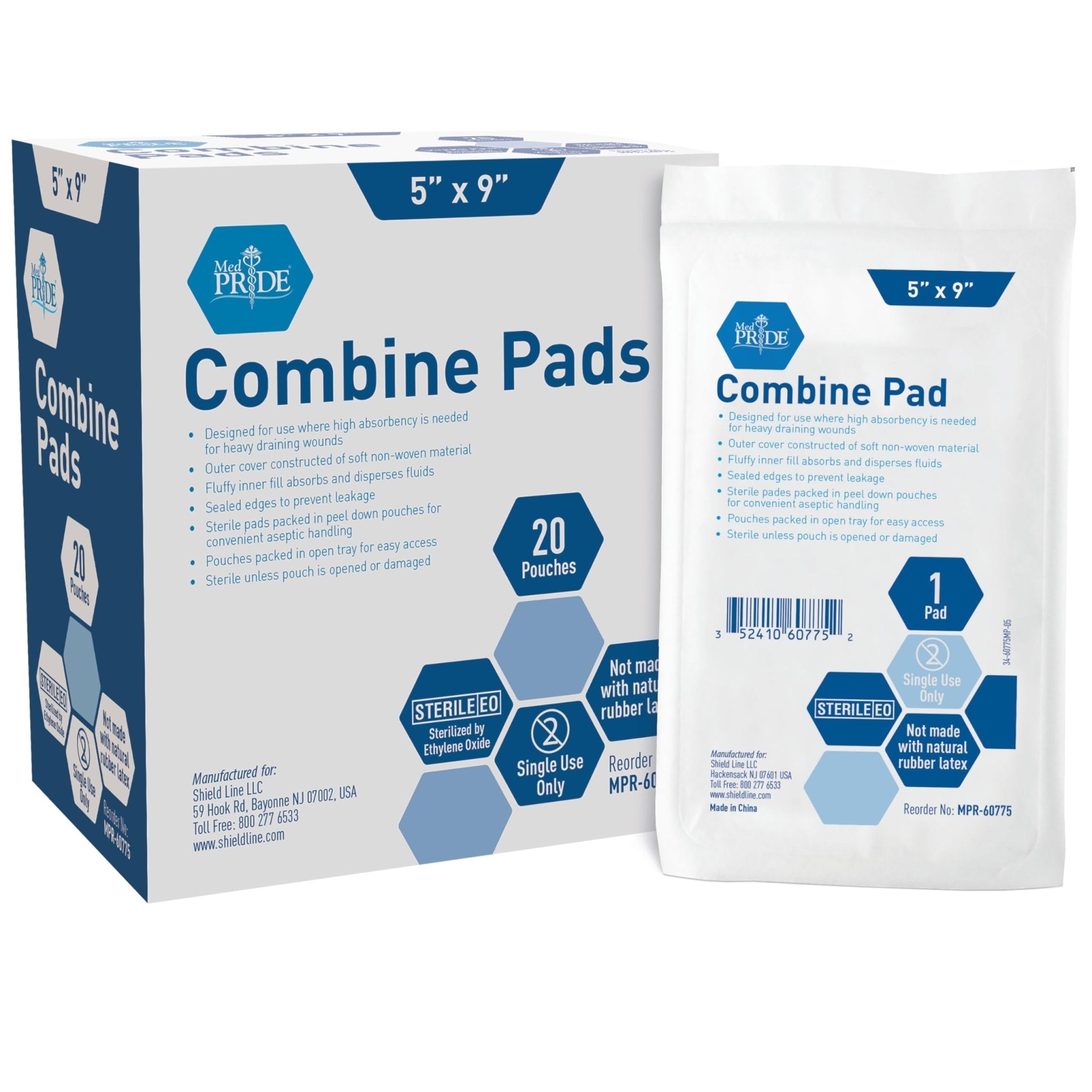 Sterile Abdominal - ABD Combine Pads - THE BEAUTY ANATOMY