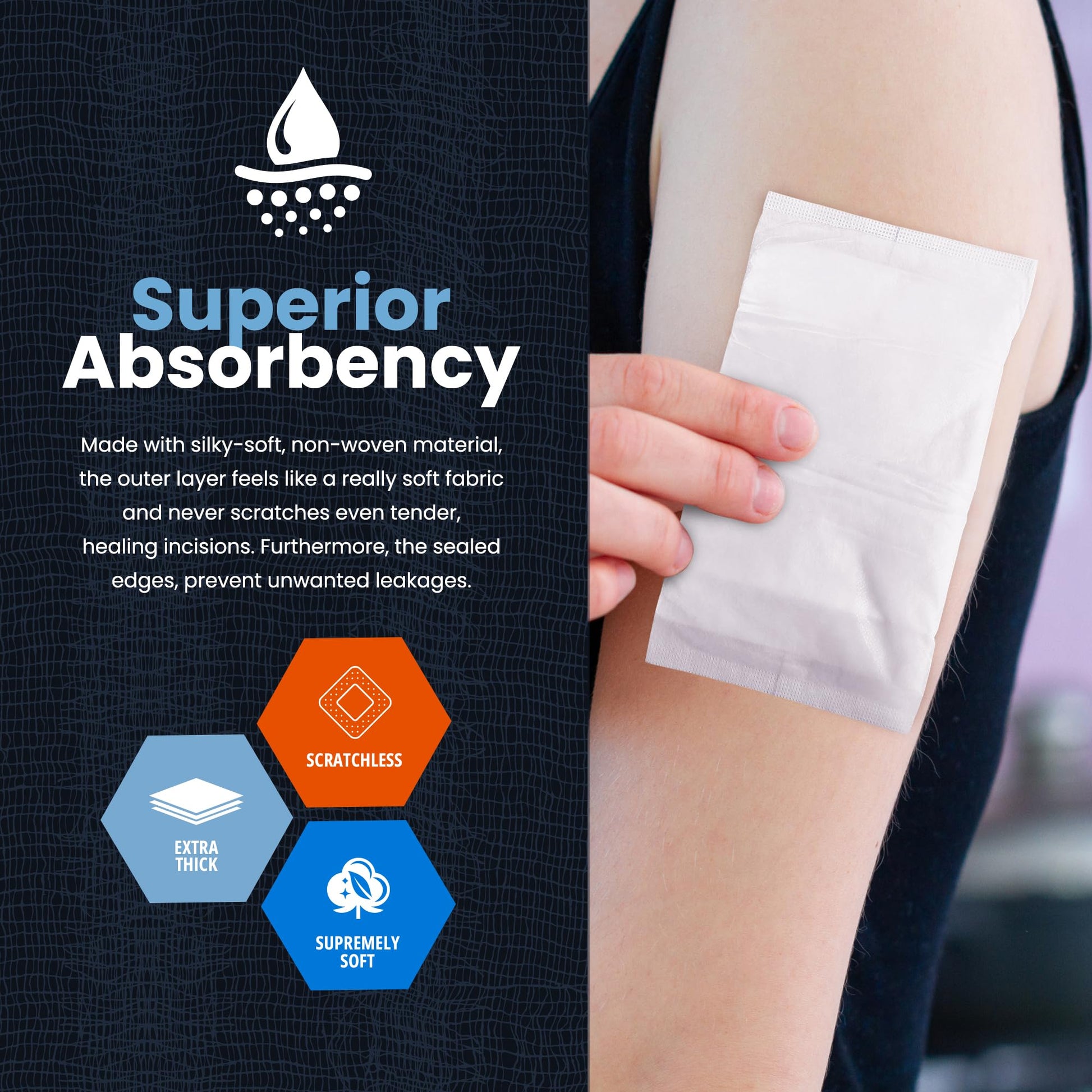 Sterile Abdominal - ABD Combine Pads - THE BEAUTY ANATOMY