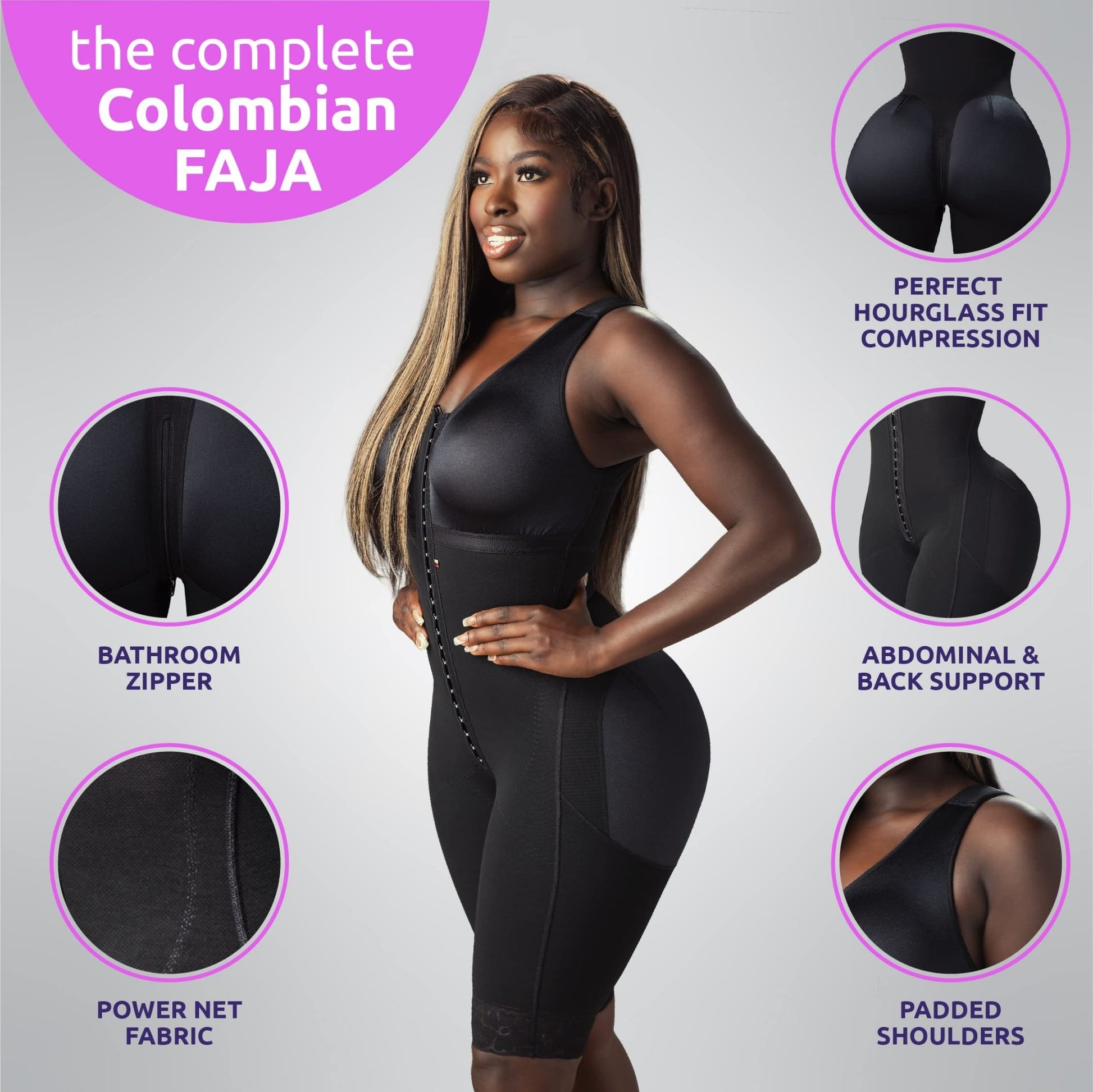 Women's Post Surgery Body Shapers - THE BEAUTY ANATOMY