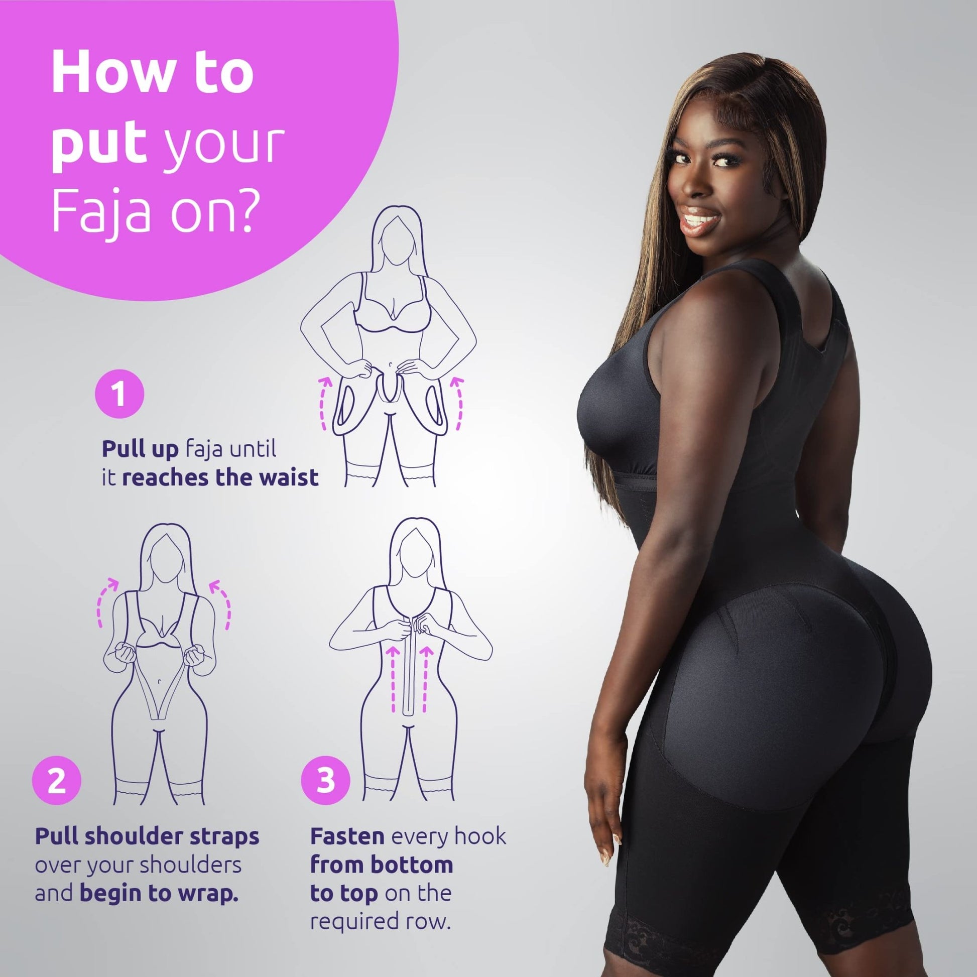 Women's Post Surgery Body Shapers - THE BEAUTY ANATOMY