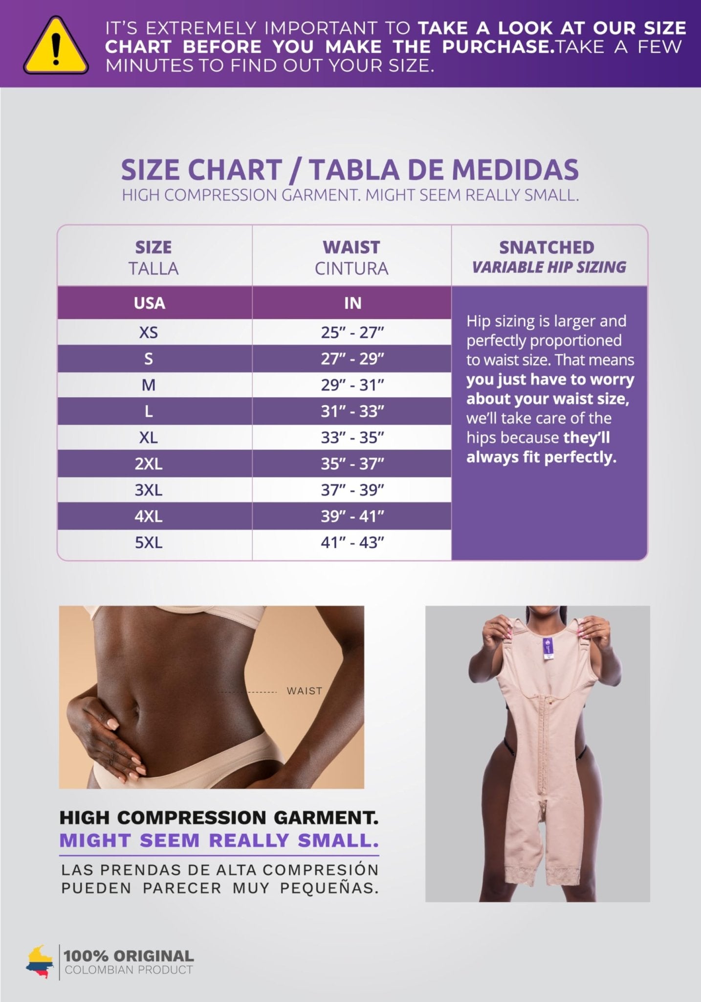 Women's Stage 1 Full Body Shapewear - THE BEAUTY ANATOMY